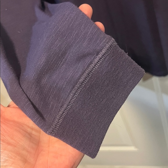 MAURICES 🏈 PURPLE/PINK “GAME FACE” LONG SLEEVE FOOTBALL TSHIRT Women’s 1 16W 18W - Picture 6 of 9